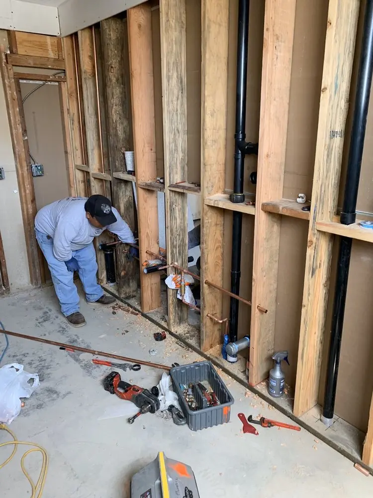 Commercial rough-in plumbing for Gas Line Repair in Glen Burnie Heights